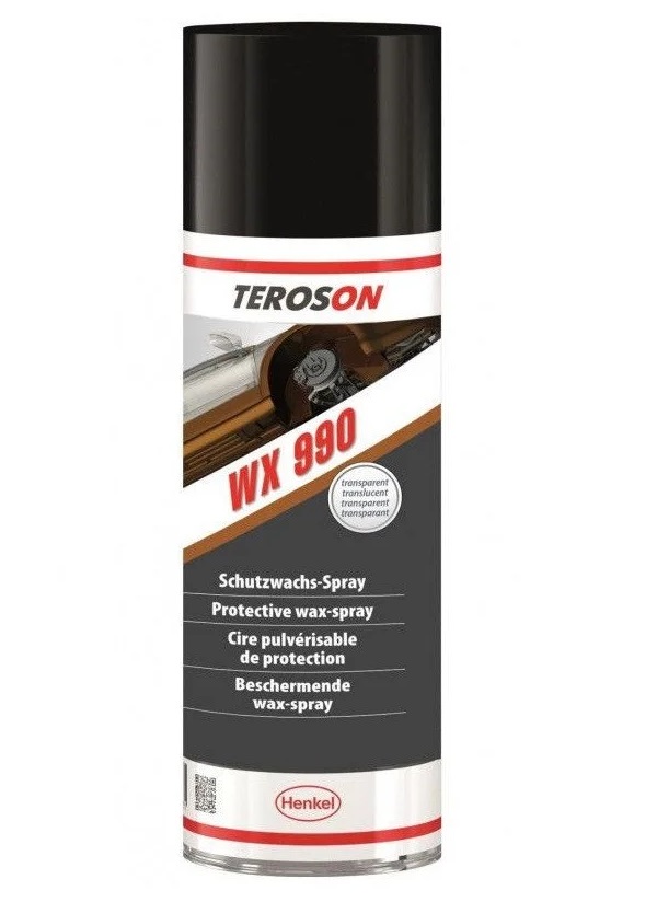Ceara pentru protectie cavitati auto TEROSON WX 990 2069706, 500 ml, translucida, anti-rugina