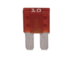 Set 5 sigurante auto RESTAGRAF MICRO II A17332, 10A, 32V, rosu