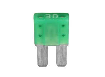 Set 5 sigurante auto RESTAGRAF MICRO II A17336, 30A, 32V, verde