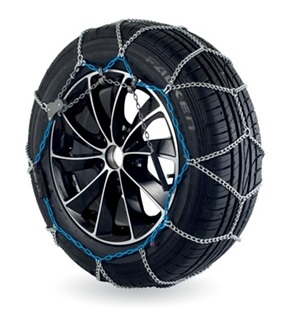 Set 2 lanturi antiderapante VERIGA SEVEN 7-110, grosime lant 7 mm, R15-R19, geanta transport, pentru autoturisme