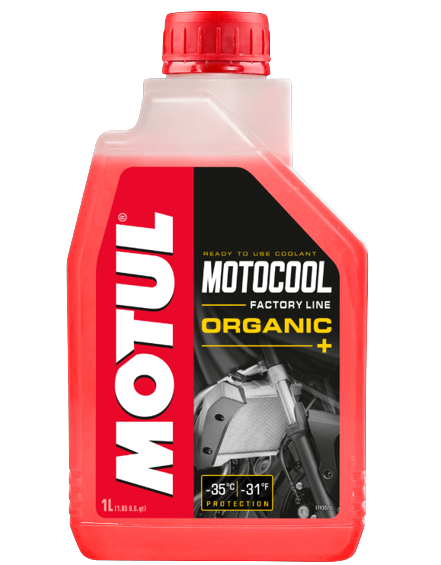 Antigel moto MOTUL MOTOCOOL FACTORY LINE, -35 Celsius, 1 litru, rosu