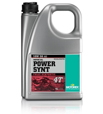 Ulei motor MOTOREX Power Synt 4T 10W50 MTR 305664, volum 4 litri, sintetic