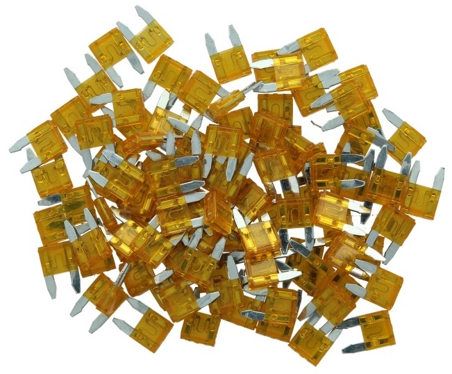 Set 100 sigurante auto mini MVM ECF011, 5 A
