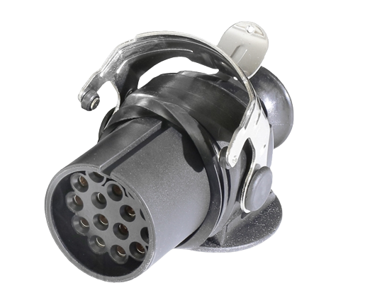 Cupla/stecher auto 15 pini MVM EPS021, ADR, 24 V, negru