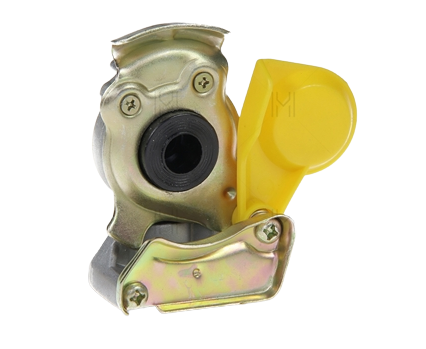 Cupla de aer cu supapa MVM PBC016, M22, galben