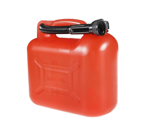 Canistra combustibil din plastic MVM TPC002, volum 10 litri, rosu