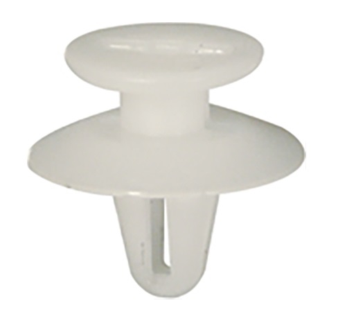 Set 12 clipsuri auto RESTAGRAF 11324, 5 x 13.2 mm, plastic, alb