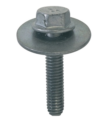 Set 25 suruburi hexagonale RESTAGRAF 11384, cu saibe, M6 x 1, lungime 30 mm, metal