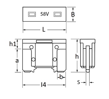 Set 5 sigurante mini RESTAGRAF 17064, profil redus, 7.5 A