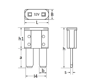 Set 5 sigurante Micro II RESTAGRAF 17333, 15 A