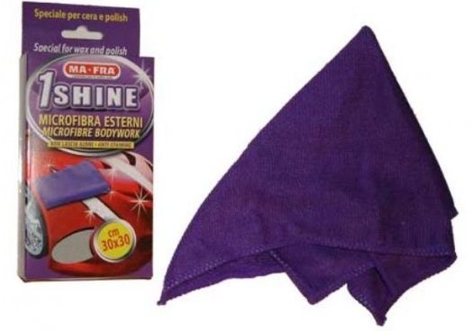 Laveta microfibra MA-FRA 0317MA, mov, 30 x 30 cm, pentru exterior