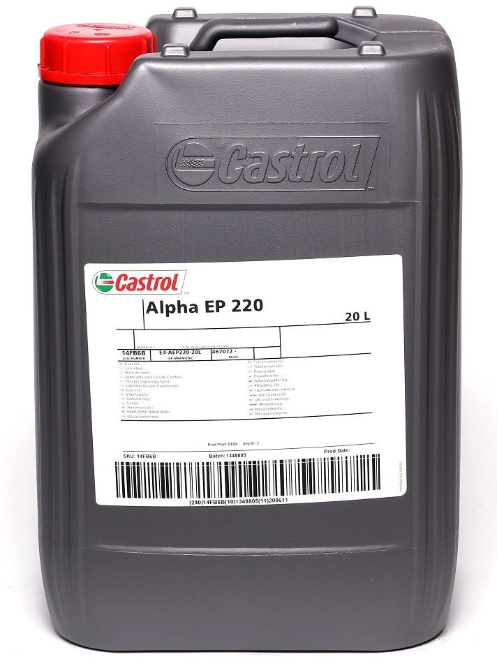Ulei transmisie CASTROL ALPHA EP 220 14FB6B, volum 20 litri