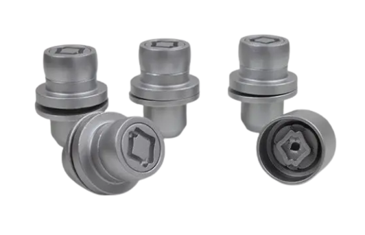 Set piulite antifurt roti SICUSTAR EN415CR, M14 x 1.50, hexagon, cheie 19, otel zincat