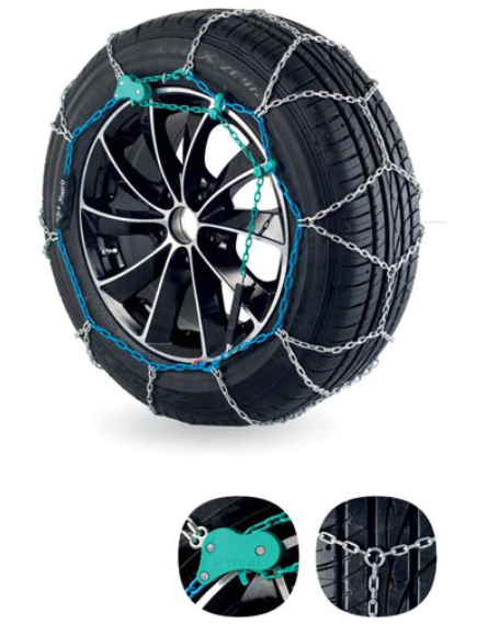 Set lanturi antiderapante VERIGA ProCompact PC12-045, R13-15, grosime lant 3.5 mm, pentru turisme, din otel