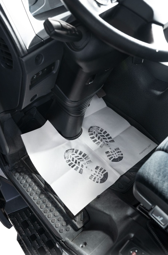 Set 100 huse de protectie interior camion SERWO 5in1 5990757, pentru scaun, volan, schimbator, frana de mana, covoras