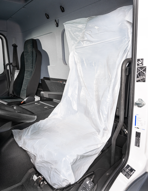 Set 100 huse de protectie interior camion SERWO 5in1 5990757, pentru scaun, volan, schimbator, frana de mana, covoras