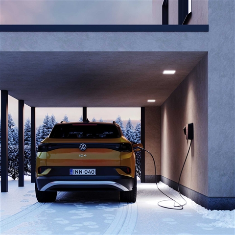 Statie fixa pentru incarcare masini electrice, wallbox, INNOHOME Charlie 3 EVC-00008, mufa Type 2, cu cablu, trifazica, 22 kW, 32A, 380V, negru