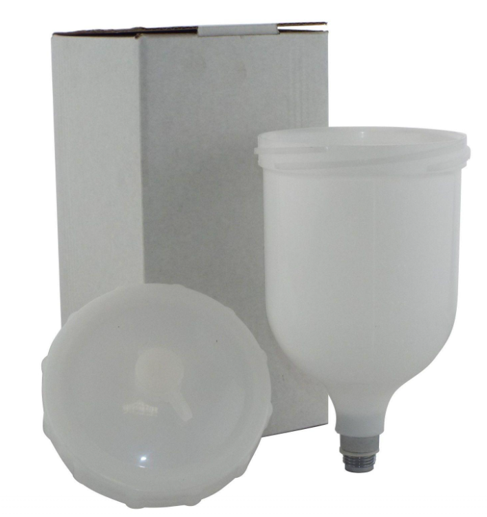 Cana pistol vopsit DE VILBISS SLG-450, pentru pistol SLG-620, material plastic, capacitate 550 ml