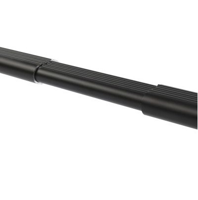 Set 2 bare transversale auto MODULA Oval Bar MB0AL0N008, telescopice, 78-119 cm, montare pe barele inchise longitudinale, din aluminiu, negru