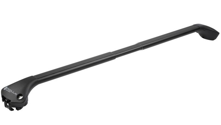 Set 2 bare transversale auto MODULA Oval Bar MB0AL0N008, telescopice, 78-119 cm, montare pe barele inchise longitudinale, din aluminiu, negru