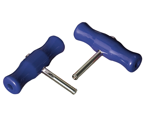 Set manere pentru demontare parbrize ICOR WZ076P01, exterior, albastru