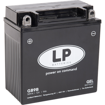 Baterie moto LANDPORT GB9B, 12 V, 9 Ah, 100 A, cu gel