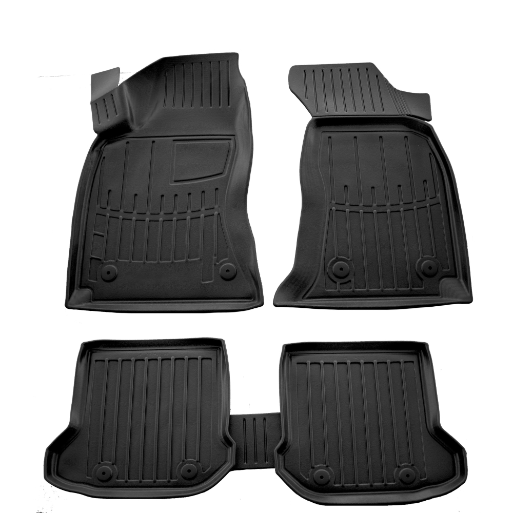 Set covorase auto din cauciuc UMBRELLA 105892, negru, pentru Audi Q5 (8R), 2008-2016