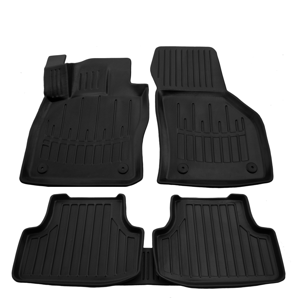 Set covorase auto din cauciuc UMBRELLA 106020, negru, pentru Toyota Rav 4 (CA30W), 2005-2016