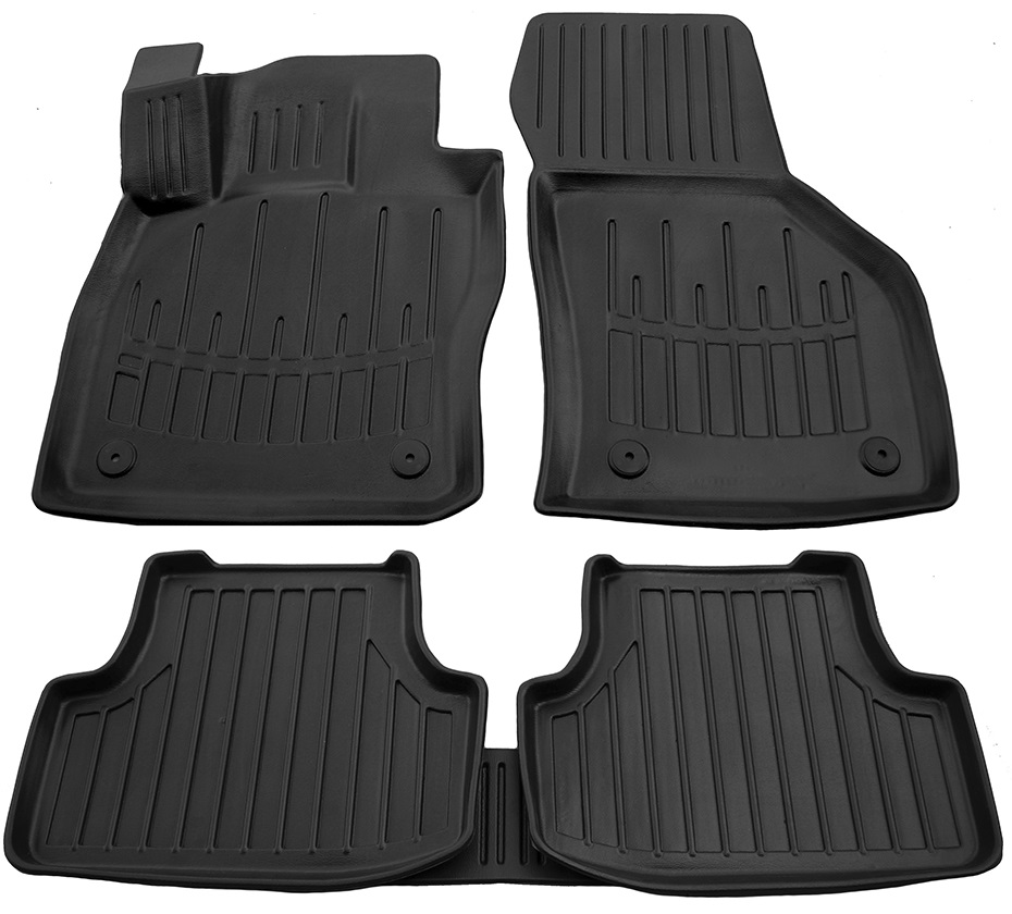 Set covorase auto din cauciuc UMBRELLA 106031, negru, pentru Volkswagen Golf VII, 2012-2020
