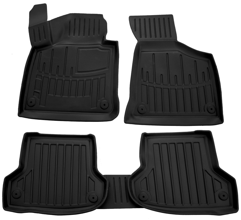 Set covorase auto din cauciuc UMBRELLA 105883, negru, pentru Audi A3 (8P), 2003-2012