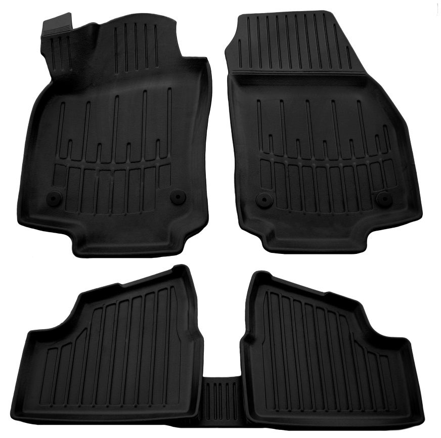 Set covorase auto din cauciuc UMBRELLA 105957, negru, pentru Opel Astra H, hatchback / combi, 2004-2010