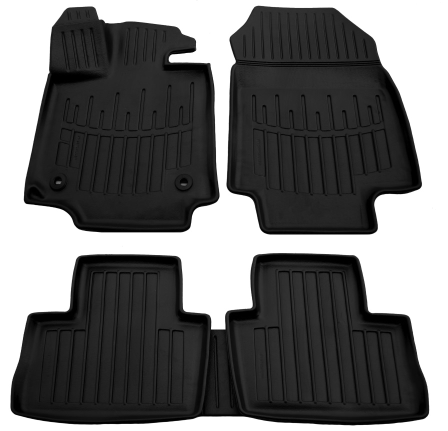 Set covorase auto din cauciuc UMBRELLA 106022, negru, pentru Toyota Rav 4 (XA50) AT, 2018-