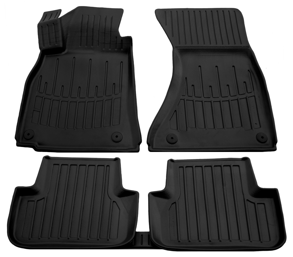 Set covorase auto din cauciuc UMBRELLA 105888, negru, pentru Audi A4 (B8), 2007-2015