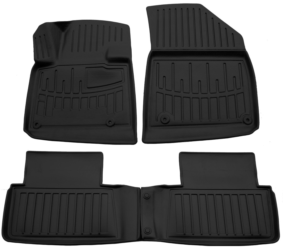 Set covorase auto din cauciuc UMBRELLA 105906, negru, pentru Citroen C5, 2008-2017