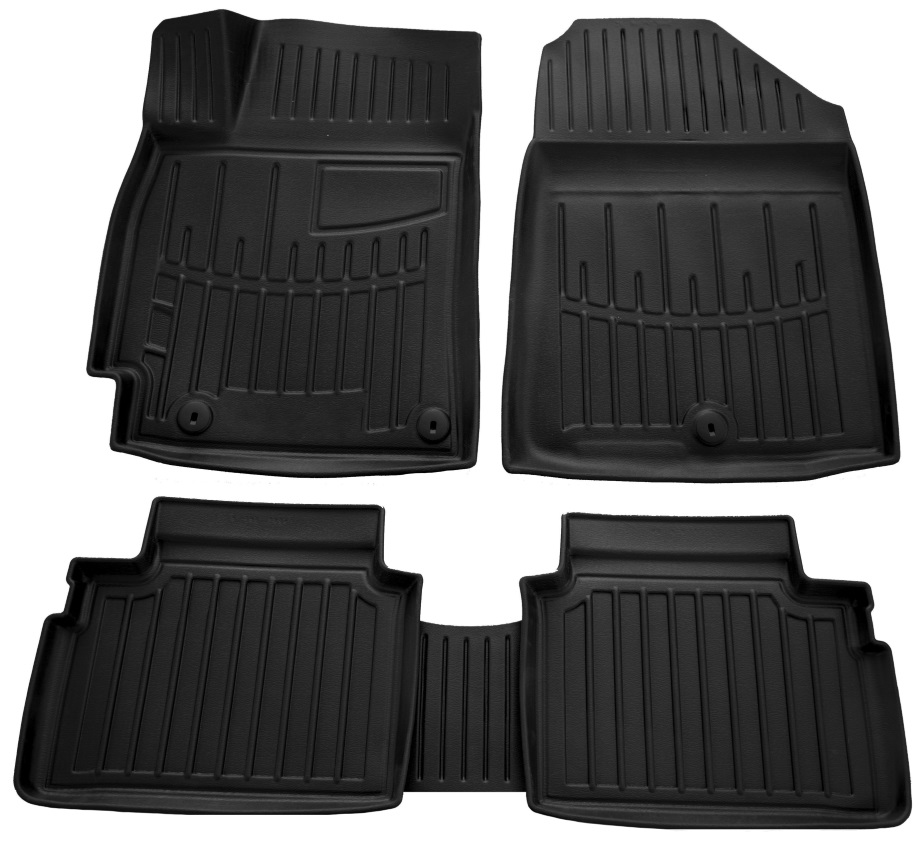 Set covorase auto din cauciuc UMBRELLA 105931, negru, pentru Hyundai Elantra (AD), 2015-2020