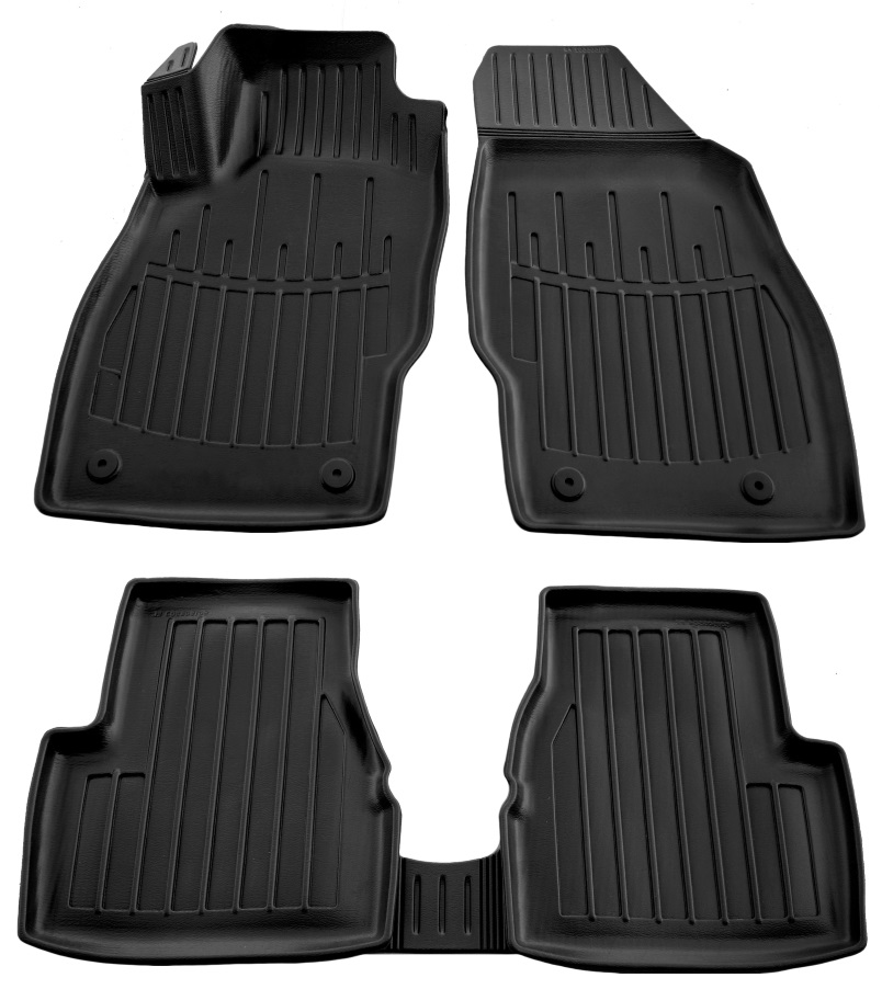 Set covorase auto din cauciuc UMBRELLA 105961, negru, pentru Opel Corsa D, 2006-2014