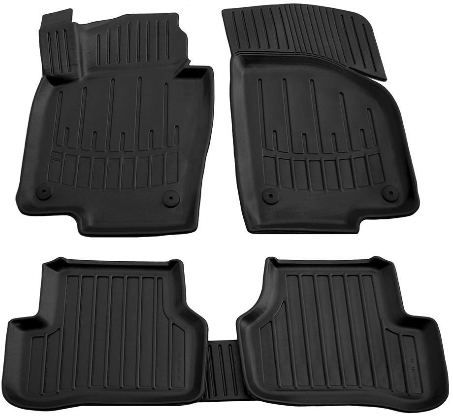 Set covorase auto din cauciuc UMBRELLA 106039, negru, pentru Volkswagen Passat B7, 2010-2014