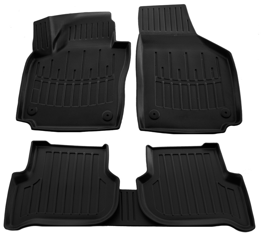 Set covorase auto din cauciuc UMBRELLA 106028, negru, pentru Volkswagen Golf Plus, 2005-2014