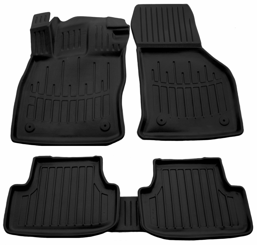 Set covorase auto din cauciuc UMBRELLA 106032, negru, pentru Volkswagen Golf VIII, 2020-