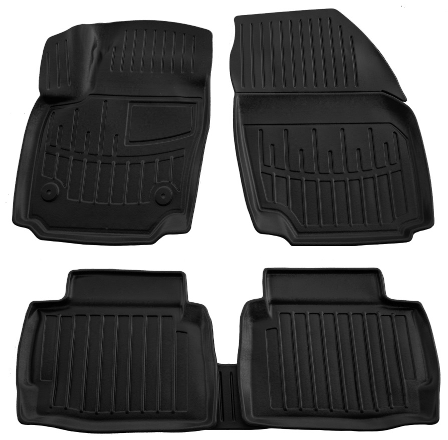 Set covorase auto din cauciuc UMBRELLA 105927, negru, pentru Ford Mondeo IV, 2007-2014