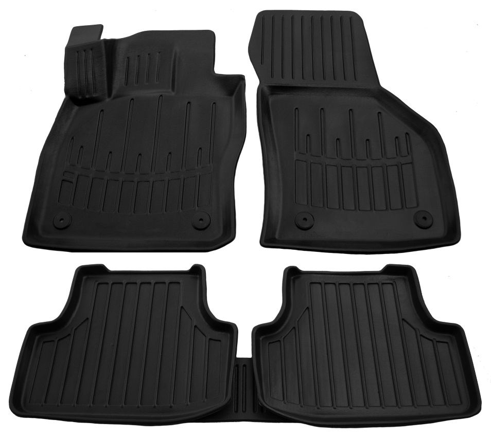 Set covorase auto din cauciuc UMBRELLA 105884, negru, pentru Audi A3 (8V), 2012-2020