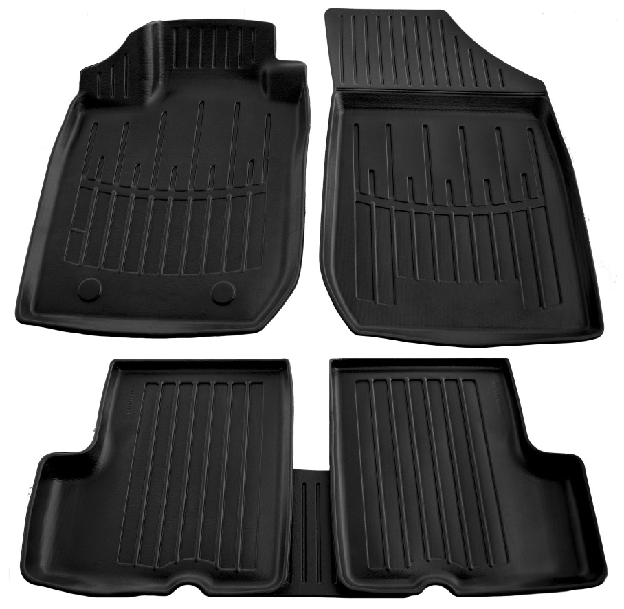 Set covorase auto din cauciuc UMBRELLA 105914, negru, pentru Dacia Logan MCV, 2006-2012