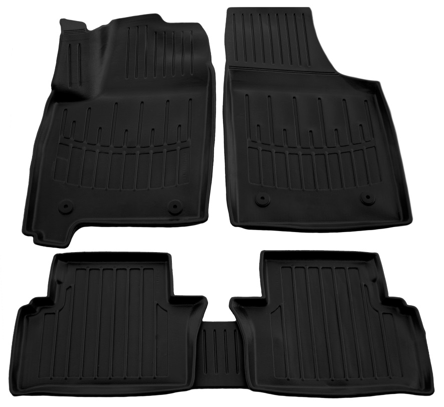 Set covorase auto din cauciuc UMBRELLA 105963, negru, pentru Opel Meriva A, 2002-2010