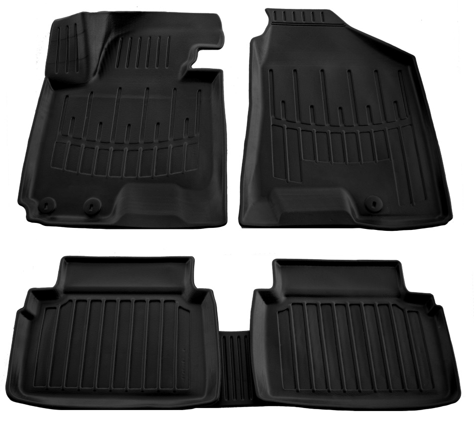 Set covorase auto din cauciuc UMBRELLA 105935, negru, pentru Hyundai iX35, 2010-2015