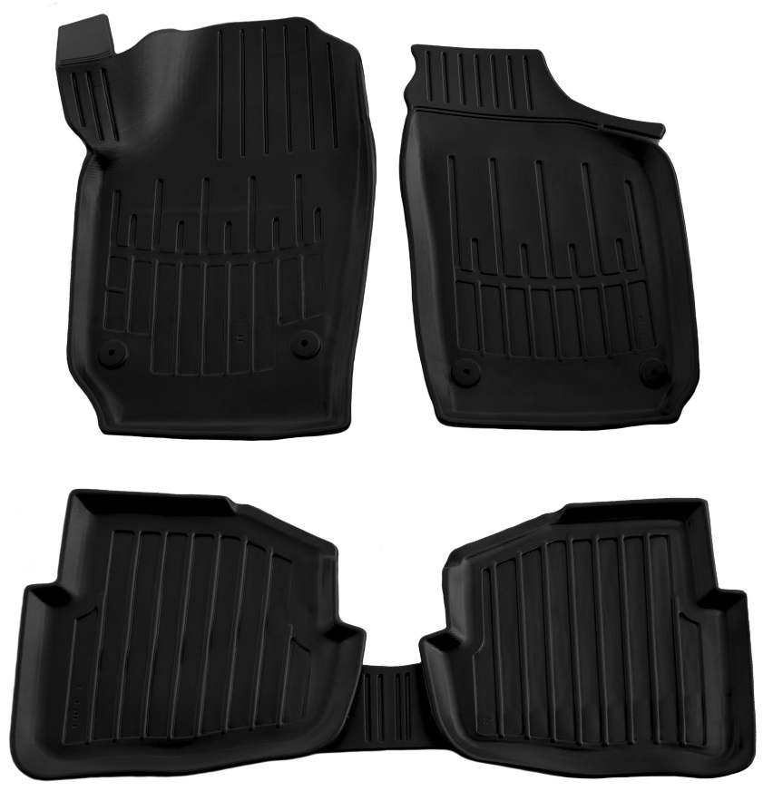 Set covorase auto din cauciuc UMBRELLA 105991, negru, pentru Seat Ibiza III (6L), 2002-2008