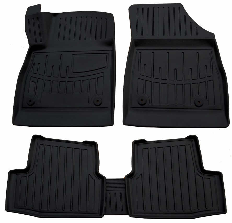 Set covorase auto din cauciuc UMBRELLA 105959, negru, pentru Opel Astra K, 2015-2021