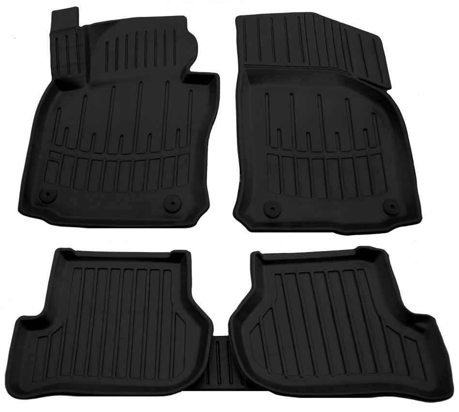 Set covorase auto din cauciuc UMBRELLA 106035, negru, pentru Volkswagen Jetta V, 2005-2010