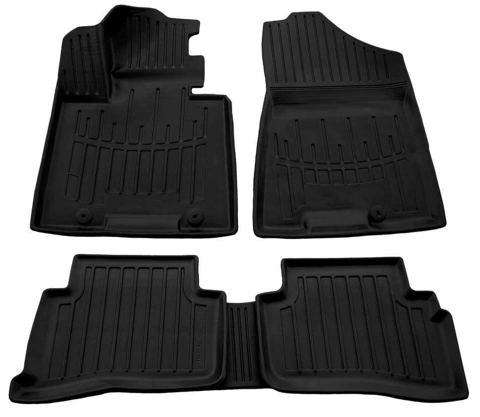 Set covorase auto din cauciuc UMBRELLA 105942, negru, pentru Kia Sportage (QL), 2015-2021