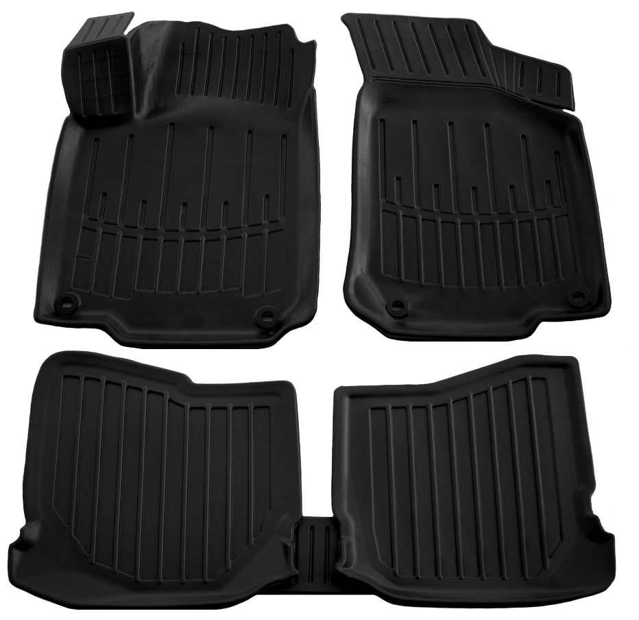 Set covorase auto din cauciuc UMBRELLA 106023, negru, pentru Volkswagen Bora, 1998-2005