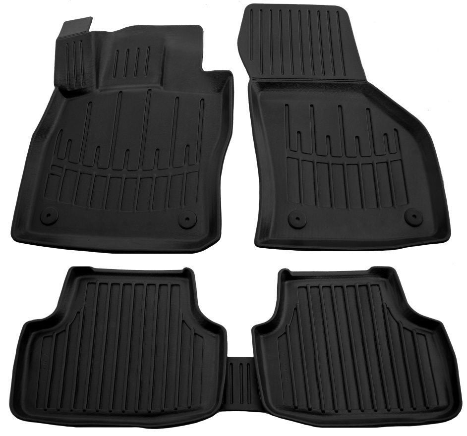 Set covorase auto din cauciuc UMBRELLA 106002, negru, pentru Skoda Octavia III (A7), 2013-2020